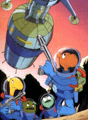 Les aventuriers de l'espace